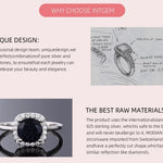 Ring Emilia (färgglad ring med zirkoner – klassisk design)