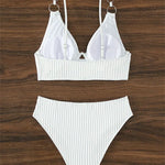 Bikini – push-up brasiliansk bikini med hög midja