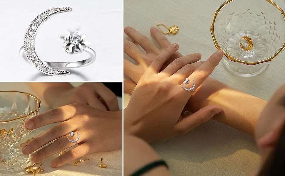 Månsnurra ring – stressfri design