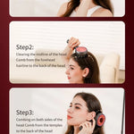 GrowComb™ – Elektrisk Hårbottenmassage med Rött Ljus