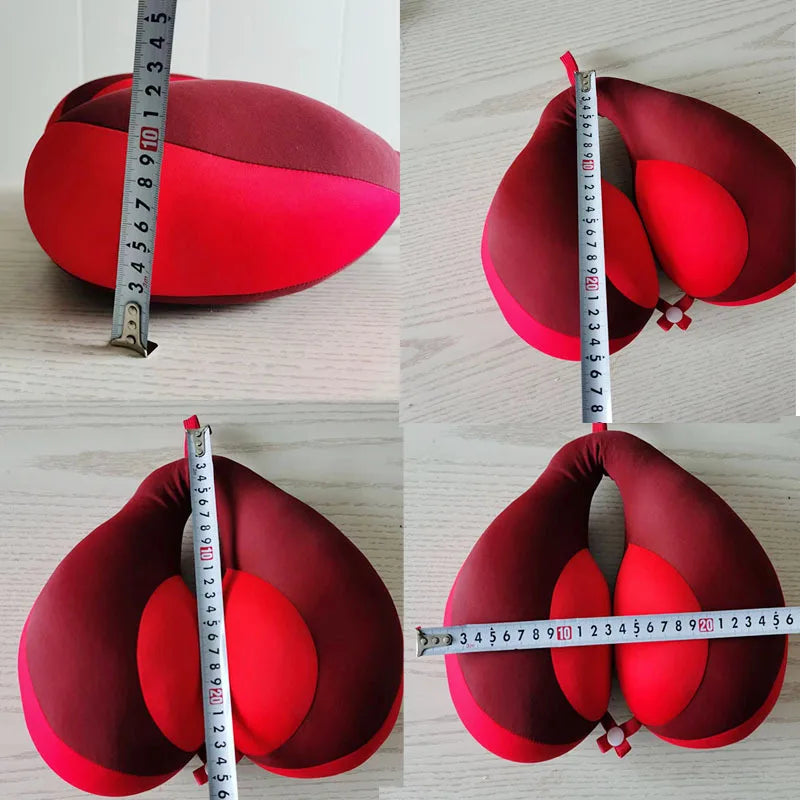 NyföddKudde™ – U-formad Resekudde för Barn i Bil