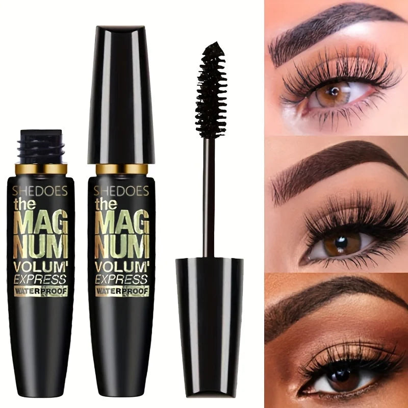 Mascara 4D – vattenfast volym- & längdmascara för böjda fransar