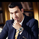 Herrklocka – rostfritt stål & datumvisning