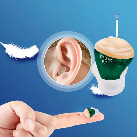 Hörapparat mini – justerbar ljudförstärkare för inneröra