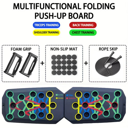 Push-up board set – multifunktionella armhävningshandtag, portabelt
