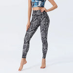 ShineTights – Glansiga träningstights med hög midja