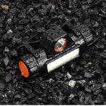 Ladattava otsalamppu – voimakas LED-valo magneetilla ja USB-liitännällä