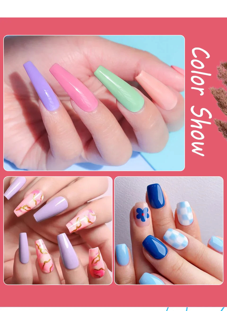 Nagelkit med UV-lampa – Gel Polish set med borr & verktyg för manikyr