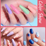 Nagelkit med UV-lampa – Gel Polish set med borr & verktyg för manikyr