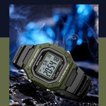 LED sportklocka herr – rektangulär digital display