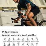 Smartklocka Nova (2,01” AMOLED – sport & hälsa, vattentät)