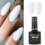 Nagellack gel set – 2x8ml svart & vitt UV/LED soak-off lack