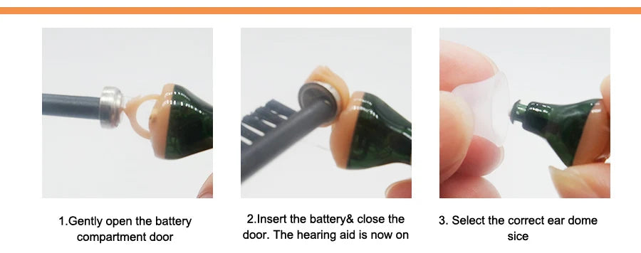 Minikuulokoje – säädettävä äänenvahvistin sisäkorvaan