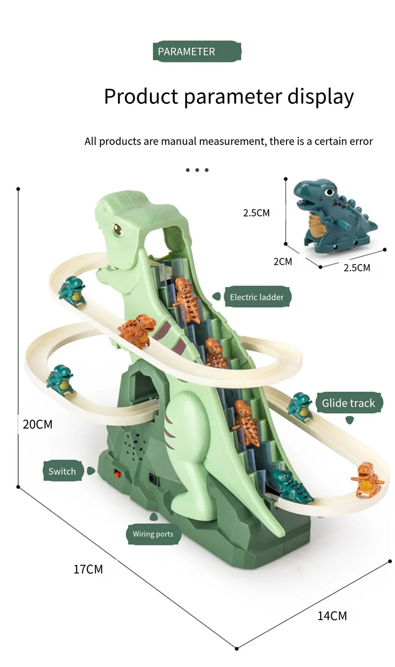 Dinosaurie Bilbana med Pussel