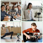 Trådlöst Lavaliermikrofonset för Smartphone och Laptop