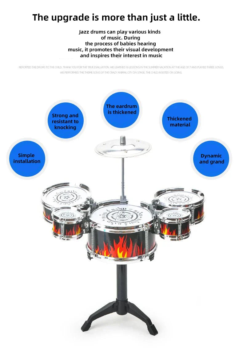 BarnTrummor – lekfulla trummor för barn