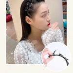 Non-slip hårband med klämma – snygg håraccessoar för vardag & fest