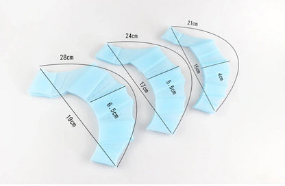 Simgälar & paddelhandskar i silikon – träning & simutrustning