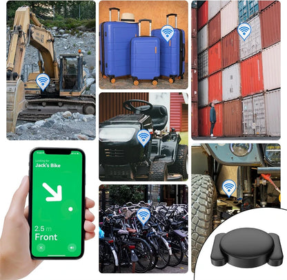 Airtag fodral – magnetiskt silikonfodral för bil, cykel & motorcykel