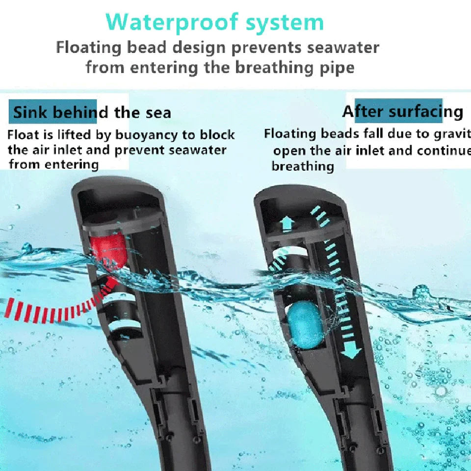 Mini dykflaska 0,5 L – snorkel & dykutrustning för undervattenssimning