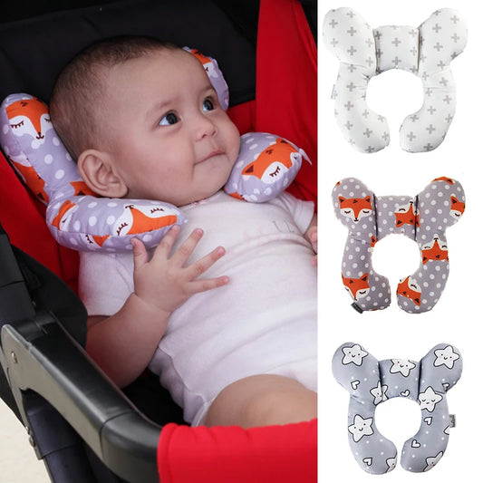 BabyPuff™ – Skyddande Resekudde för Barn 0-3 år