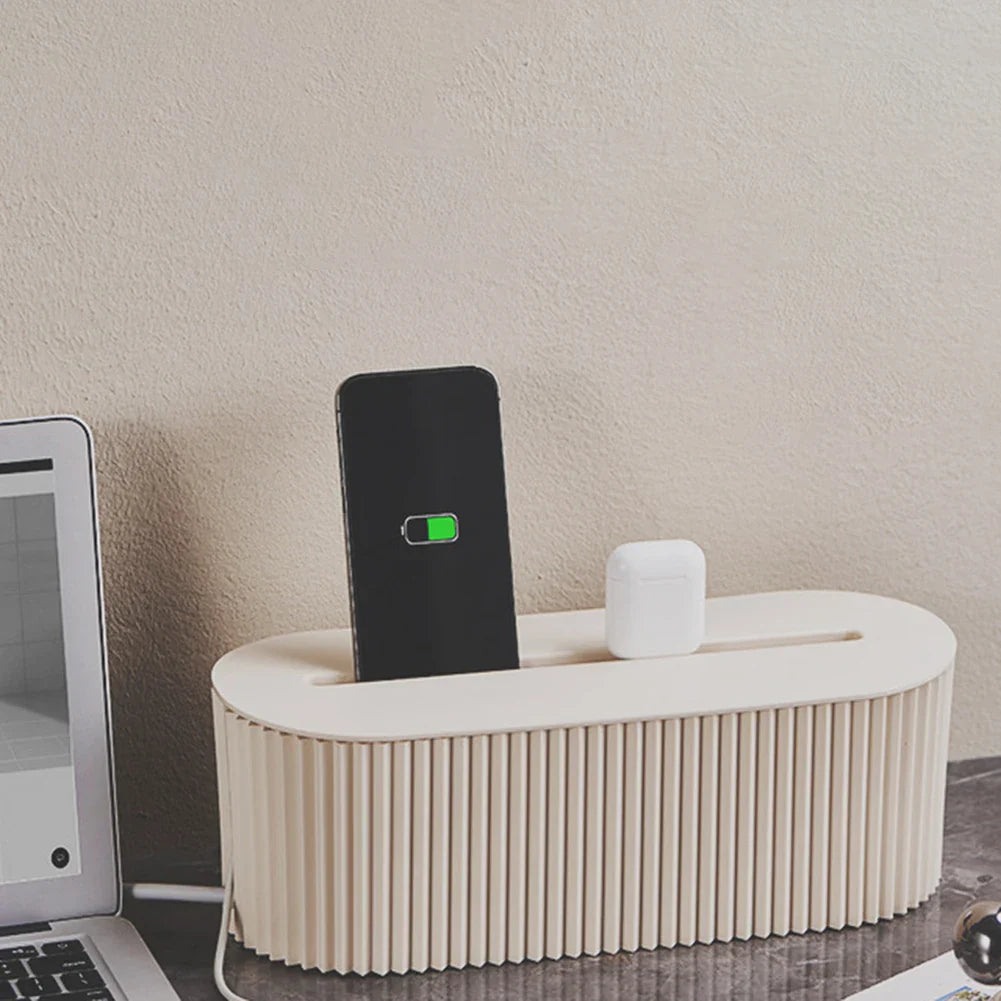 KabelBox™ – Stor Kabelhanteringsbox med Lock