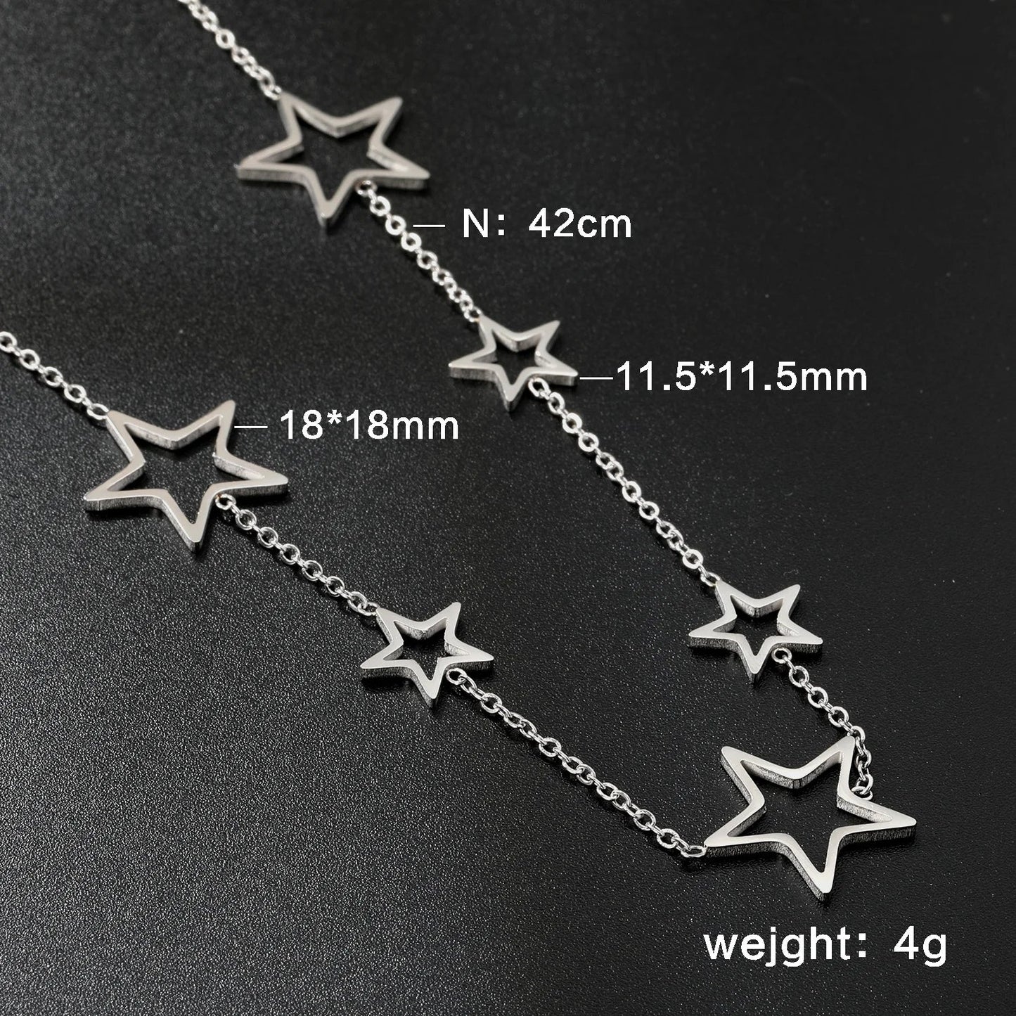 Kristallhalsband dam – zirkonia berlockhalsband för fest & vardag