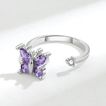 Stjärnring – snurrbar damring med mån- & stjärndetaljer