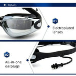 Simglasögon för vuxna – imskydd, UV-skydd & öronproppar