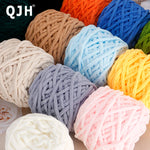 Chenillegarn 2 st – tjockt mjukt garn för filtar, tröjor & halsdukar