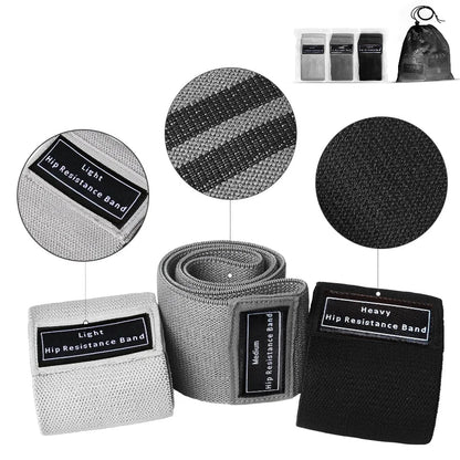 Booty bands träningsband – tygband för rumpa, lår & squats