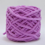 Chenillegarn 100 g – mjukt garn för halsdukar & handarbete