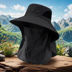 Sommarhatt med nackskydd – UV-skydd för fiske & camping