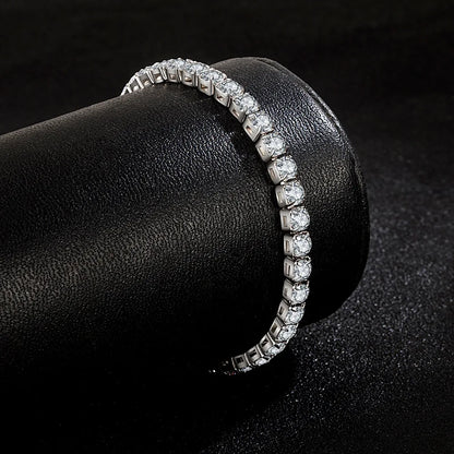 Armband Elvira (tennisarmband 4 mm med zirkoner)