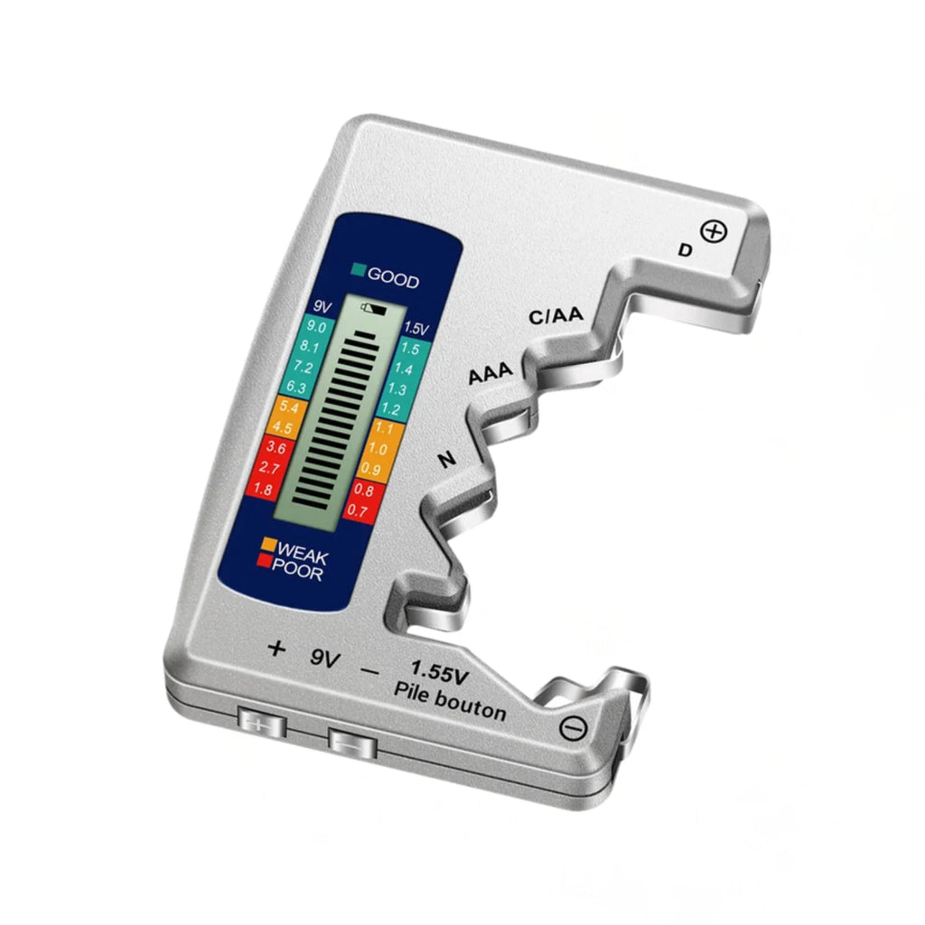 BatteriKollen™ – Yleiskäyttöinen akkutesteri kaikille akkutyypeille 