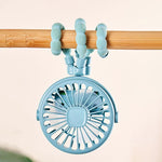 Minituuletin jalustalla – USB- ja akkukäyttöinen rattaisiin ja turvaistuimeen