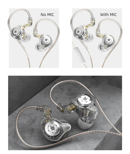 PRO hörlurar – in-ear sporthörlurar med HIFI bas & brusreducering