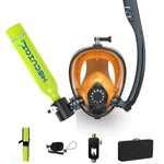 Mini dykflaska 0,5 L – snorkel & dykutrustning för undervattenssimning