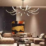 Nordisk taklampa LED – roterande design för vardagsrum & sovrum