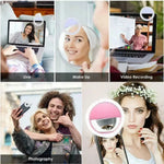 GlowRing™ – LED Selfie-lampa för Mobil