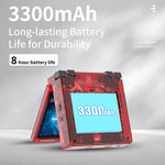 RetroFlip™ –  Spelkonsol med Vikbar Skärm & 64-bitars System