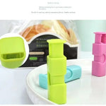 Återanvändbara påsklämmor – 12-pack för bröd, snacks & matförvaring