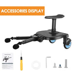 StrollerAdapter™ – Askelmalauta kahdelle lapselle ja kaksosille 