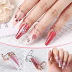 WUDU NAGLAR -  Avtagbara Nagelringar