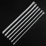 Armband Elin (tennisarmband 2 mm med gnistrande stenar)