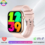 Smartklocka Nova (2,01” AMOLED – sport & hälsa, vattentät)