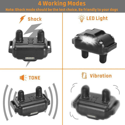 Hundträningshalsband 800 m – vattentätt stöt- & vibrationshalsband