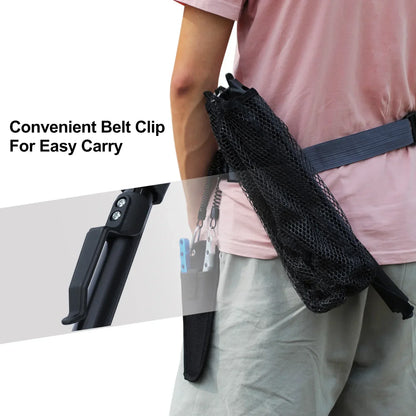 Hopfällbart fiskenät – teleskop håv 65–112 cm