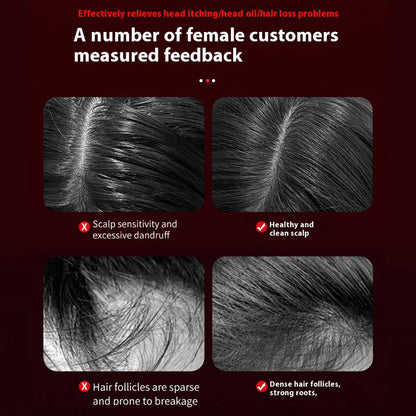 Multifunktionell Scalp Massager för friskare hårväxt