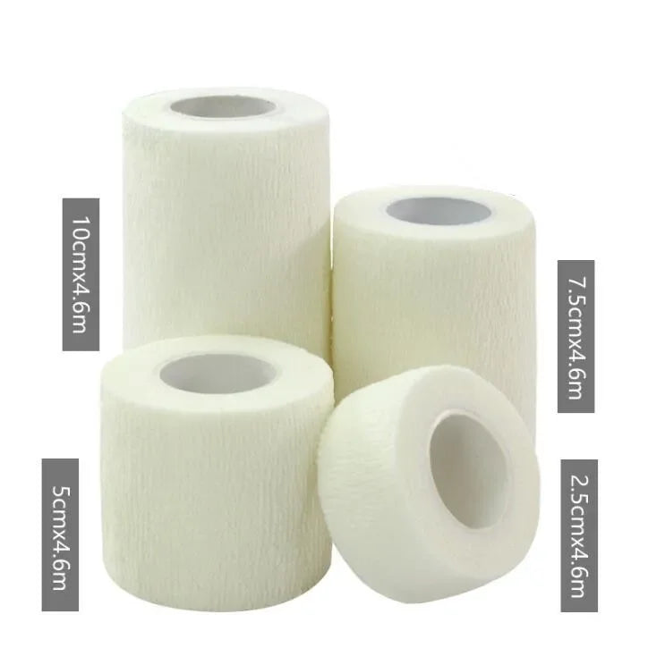 Självhäftande sporttejp – elastisk bandage för knä, finger & fotled